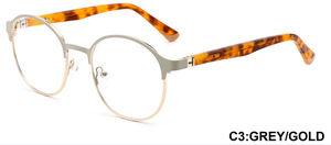 Montura de <span class=keywords><strong>Gafas</strong></span> Retro de Acero Inoxidable con Bisagra de Resorte de 360 Grados, Logotipo Personalizado, Pintura de Doble Color, Duradera y de Alta Calidad - Product Image 6