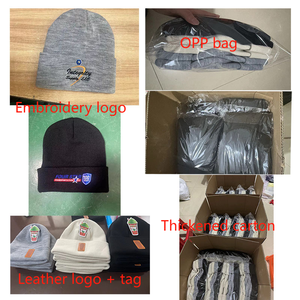 Cappelli Invernali di Alta Qualità 60 Colori Produttore di <span class=keywords><strong>Beanie</strong></span> Zuccotti con Logo Personalizzato Berretti Aderenti <span class=keywords><strong>Beanie</strong></span> Lavorati a Maglia Invernali con Ricamo - Product Image 4