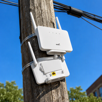 Router WiFi 4G LTE CP106 Mendukung B1 B3 B5 B7 B8 B20 FDD TDD CPE Nirkabel dengan Port RJ45 WAN untuk Pasar Eropa dan Asia