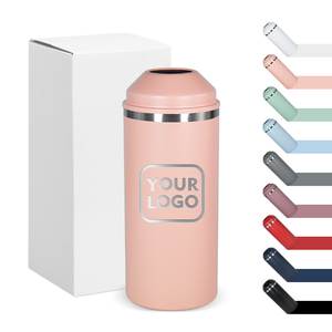 Термос для вина из нержавеющей стали с двойными стенками, 25 унций, с порошковым покрытием, с гравировкой, изолированный, ведро-охладитель для вина - Product Image 3