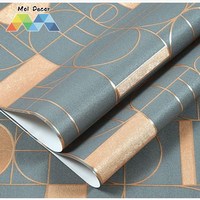 Wallpaper Gulung Motif Bunga Mewah Warna Pink Lembut MOI 45cm X 10m Dekorasi Dinding Klasik