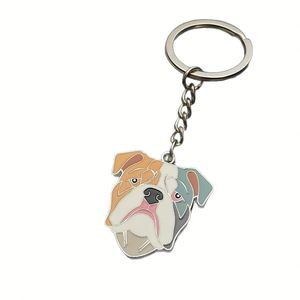 Porte-clés créatif en métal pour animaux de compagnie, petit cadeau pour les propriétaires de voitures, personnalisé, en stock, animal mignon - Product Image 5