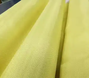 Preço personalizado da tela da fibra de Aramid do material Kevlar 1000d 1500d 200g 220 240 por kg