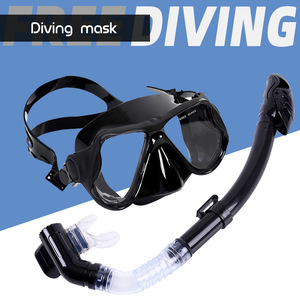 Ensemble de plongée avec masque et tuba, système entièrement étanche pour adultes, équipement de natation, équipement de sport d'été en plastique étanche - Product Image 2