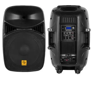 ELG15-BM150A 15 inch powered sound equipment speaker box DJ Speaker Professional audio