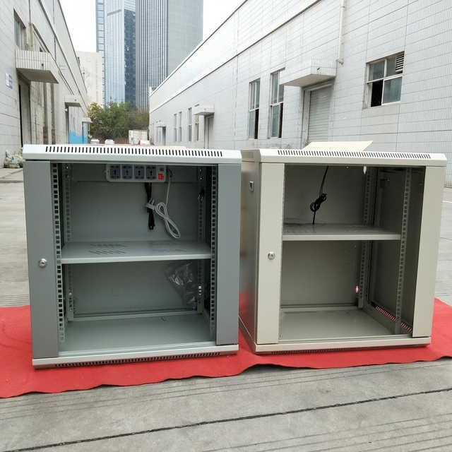 Data Center Telecom Server Wall-Mounted 19-inch Network Cabinet 6U Capacity Steel Custom Product