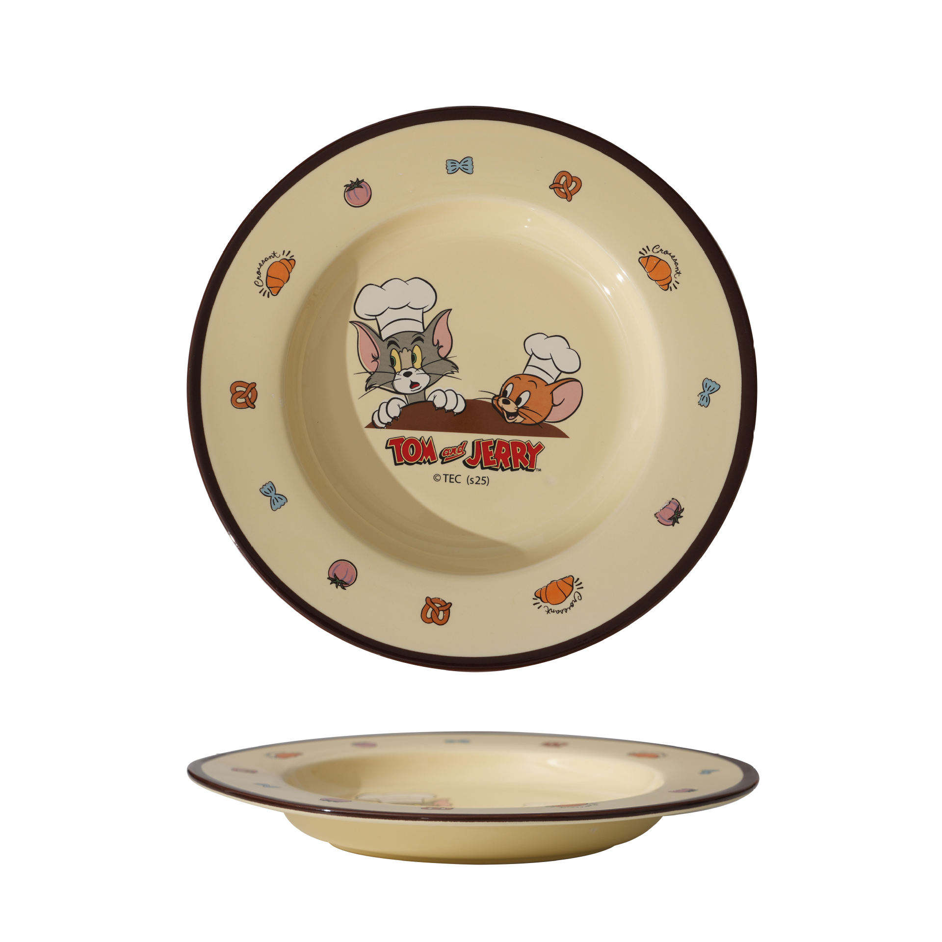 กระทะสีขาวนวลขนาด 8 นิ้ว