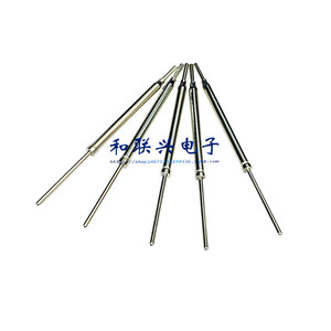 Sonda sólida Ph-10j de 2.0mm, punta redonda recta de 16L, 43mm de longitud total, émbolo de resorte de acero de alto carbono para piezas de instrumentos - Product Image 4