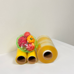 <span class=keywords><strong>Film</strong></span> <span class=keywords><strong>alimentaire</strong></span> PVC souple anti-humidité en rouleau jumbo 45 cm, <span class=keywords><strong>film</strong></span> plastique 300 m avec impression de logo, <span class=keywords><strong>largeur</strong></span> 30 cm - Product Image 6