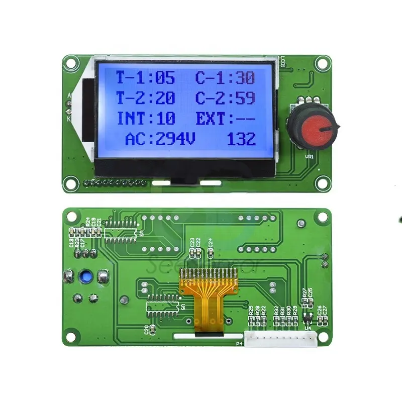 40A 100A dijital LCD nokta kaynak makinesi çift çift darbe kodlayıcı zaman kontrol kaynak modülü kurulu elektronik denetleyici