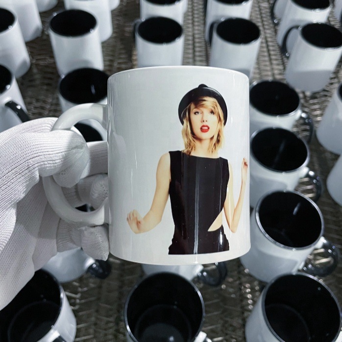 Taza recubierta de grado AB