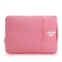 Tas Laptop Notebook, Sarung Tablet, Penutup Pelindung, Kantong Komputer Anti Guncangan dari Bahan Polyester dengan Logo Kustom untuk Laptop 13-Inci