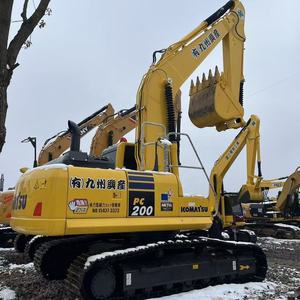 รถขุดโคมัตสึ 200 รุ่นดั้งเดิม นำเข้า รถขุดตีนตะขาบขนาดกลาง - Product Image 1