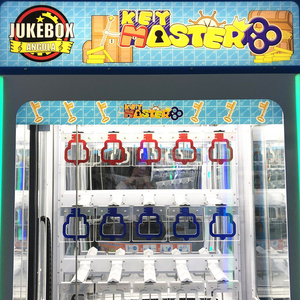 Golden Key <span class=keywords><strong>Master</strong></span> 15 places gagnantes Machine à griffes de type arcade avec accepteur de pièces, version anglaise, pour la distribution de poupées, yoyo métallique YYG-LP04 - Product Image 3