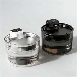 अल्ट्रा शांत 3 एल/119 औंस वायरलेस पालतू पीने के फव्वारे मोशन सेंसर डिजाइन बिल्ली के कटोरे और फीडर्स का उपयोग करने के लिए आसान - Product Image 4