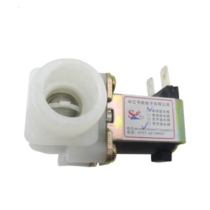 Oem tùy chỉnh DC12V/24V/AC220V XẢ VAN 1/2 "nhựa <span class=keywords><strong>solenoid</strong></span> van N/C thường đóng cửa chuyển đổi dòng chảy nước cống van - Product Image 3