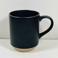 Tasse en céramique colorée effet mat, grande taille 460 ml, personnalisable avec logo imprimé ou gravé au laser – Offre promotionnelle