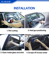 Film teinté pour vitres de voiture IRR 95% UV 99% bloquant les rayons, auto-réparant, en PET, accessoires automobiles, protection de la vie privée, fonction de changement de couleur pour voitures