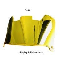 Casques de football américain de collection grand format avec visière, pour décoration et présentation de casques de football signés