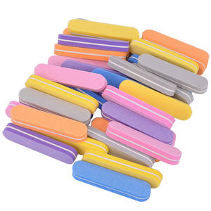 Limas de uñas de esponja para manicura, papel de lija grueso fuerte, lima de uñas, pulidor, <span class=keywords><strong>barco</strong></span>, herramientas para el cuidado de las uñas 100/180 - Product Image 3