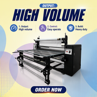 Machine d'impression automatique à chaud par sublimation pour rubans et t-shirts grand format - Presse à chaud automatique