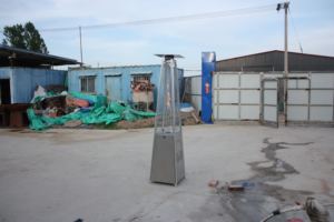 Estufa de <span class=keywords><strong>Gas</strong></span> Decorativa para Exteriores, Calentador de <span class=keywords><strong>Terraza</strong></span>, Fogatas de Propano de Acero Inoxidable - Product Image 6