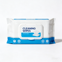 Lingettes humides multi-usages pour surfaces ménagères, adaptées à la cuisine, OEM