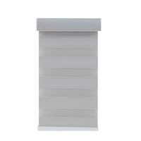 Rideaux occultants à enroulement en coton isolant thermique, style moderne et minimaliste pour bureaux et chambres ; Installation sans perçage ; Sur mesure