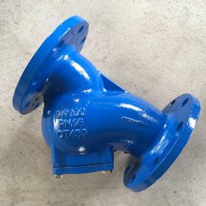 41hh फ्लैंज y फिल्टर स्टेनलेस स्टील स्ट्रैनर फिल्टर कास्ट आयरन पाइप व्यास y पानी फिल्टर - Product Image 3