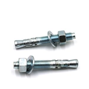 Ancre de fixation en acier au carbone plaqué zinc jaune pour la construction - Product Image 3