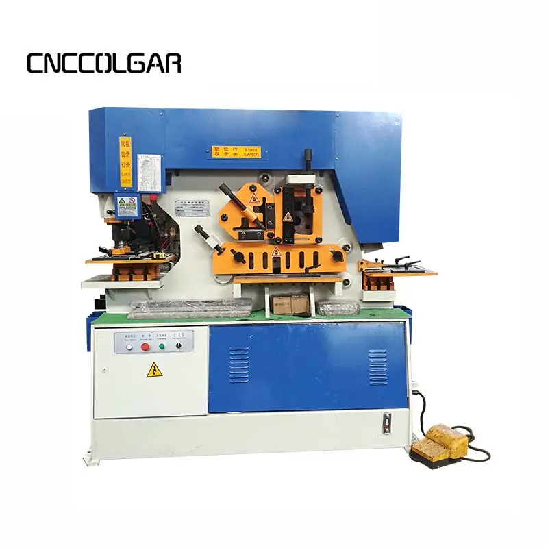 Q35Y series Hydraulic Ironworker combined punching and shearing machine