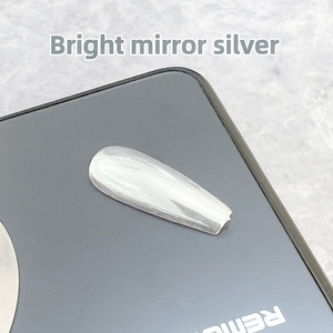 Polvo de Uñas Aurora con Efecto Espejo de Alto Brillo, Polvo Cromado Blanco Perla Luz de Luna, Proveedor de Productos para Uñas - Product Image 6