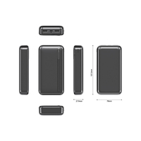 2025 NOUVEAU Haute Capacité QC3.0 Portable Powerbanks Power Bank Chargeur Mobile 20000 30000 MAh Super Fast Charge Power Bank