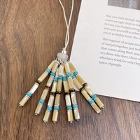 Nouveau Collier Long en Chaîne de Perles de Nacre pour Femme, Collection Automne 2026 – Bijou en Pierre Élégant et Luxe Léger