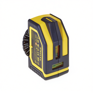 Niveau laser mural manuel Stanley à rotation 360 degrés pour utilisation intérieure et extérieure - Product Image 2