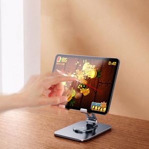 X524 -1 MINI Promotional Gift 360 Rotatable <b>Stand</b> Aluminum Desktop Foldable Holders <b>for</b> Mobile Phone <b>Tablet</b> - Product Image 4