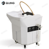 Meilleures ventes de shampoing électrique pour le lavage des cheveux Bol de shampoing pour le spa avec circulation d'eau et réservoir d'eau