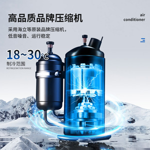 Climatiseur évaporatif Peng Qiangzi Cold E 20 kW 7500 CFM pour le refroidissement des usines et ateliers - Product Image 3