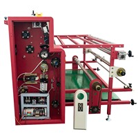 Imprimante à plat automatique multicolore KC, petite machine de transfert thermique pour étiquettes de bain, état neuf, dotée d'un roulement, vitesse 80-120m/h