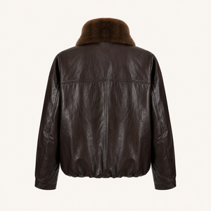 Large 100% Polyurethane 70.6% Viscose Bomber Jacket Women <b>Winter</b> Short Waterproof <b>Coat</b> Female <b>Thick</b> Parkas - Product Image 3
