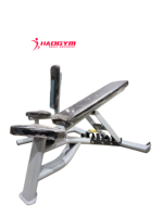 Banc de musculation réglable HAOGYM, bancs et supports de fitness multifonctionnels en métal de qualité commerciale