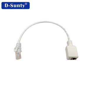 Cable Adaptador Ethernet RJ45 Cat6 FTP Blindado de 0.5m/1m, Cable de Conexión de Par Trenzado de Cobre Puro Sólido, Macho a Hembra - Product Image 6