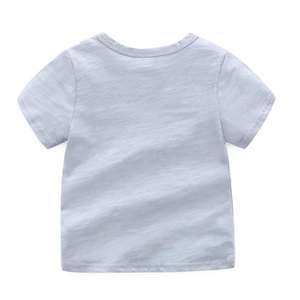 Ropa Infantil al por Mayor para Boutique, Últimos Diseños en Ropa para Niños, Camiseta Blanca Lisa para Niños - Product Image 5