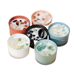 A04 Popular Fall Collection <strong>Fresh</strong> Cotton Scent Bougie Parfumee Scented <strong>Candle</strong> - Product Image 4