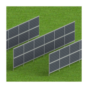 Sistema de Montaje de Paneles Solares para Cercas, Personalizable, Kit Completo de Montaje Vertical para Cercas Solares, para Exteriores - Product Image 5