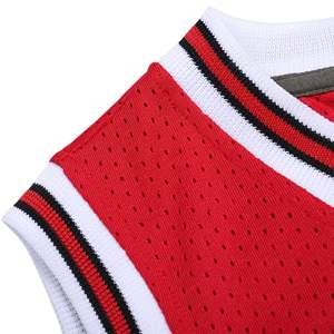 Gilet de fitness respirant à blocs de couleurs-Doublure en maille douce, ourlet réglable et design moderne pour des performances améliorées - Product Image 4