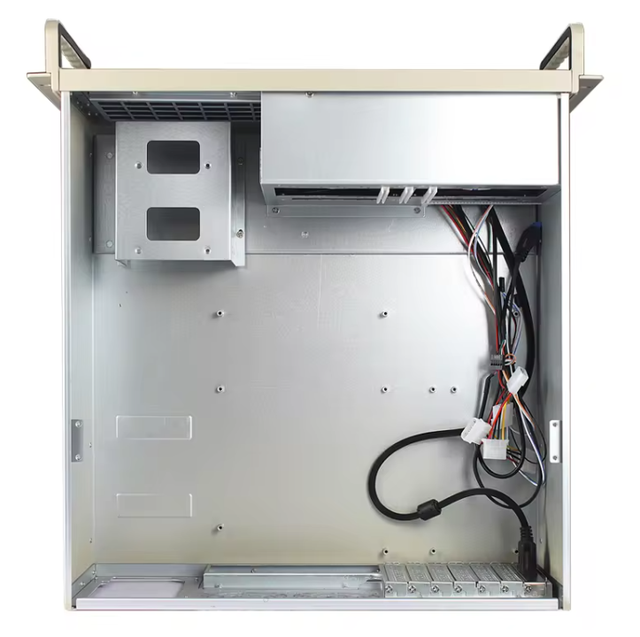 New 4U Aluminum Alloy Rackmount Server Chassis with 8.9\" LCD Display ATX Touch Screen Server Enclosure