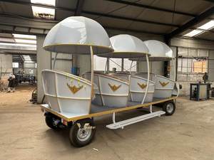 Nouvelle calèche électrique de style européen pour les excursions et les visites touristiques dans les parcs d'attractions - Product Image 4