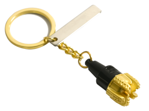 KING SML Custom Tricone Bit Sleutelhanger 3D Boorhamer Zinklegering Miniatuur Sleutelhanger Booreiland voor Boring - Product Image 5