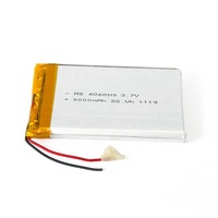 Baterai Solid State Isi Ulang A&S Power AS6060115 3.7V 5000mAh Tahan Lama dan Handal untuk Elektronik Konsumen & Mainan